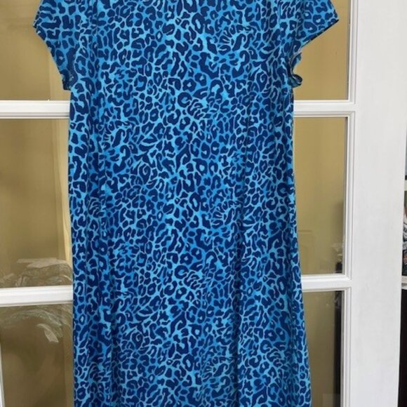 LILLY PULITZER ETTA DRESS - OYSTER BAY NAVY MY FAVORITE SPOT - Picture 4 of 4